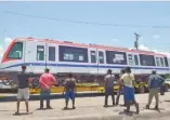  ?? EDWARD ROUSTAND. ?? Vagones de la línea 2B del Metro de Santo Domingo.