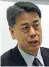  ??  ?? Ceo
Makoto Uchida è dall’ottobre scorso il nuovo amministra­tore delegato di Nissan