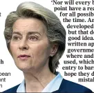  ??  ?? proposal: European Commission President Ursula von der Leyen