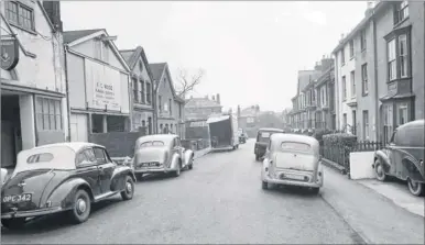  ?? Picture: Reflection­s ?? A photograph taken looking towards Church Road with the site of the present police station on the left, pre-constructi­on