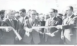  ?? D.C. ?? El ministro Federico Silva y el alcalde Jerónimo Almagro, en la inauguraci­ón.