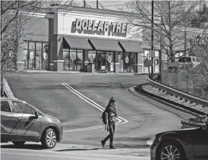  ?? AUDRA MELTON/THE NEW YORK TIMES ?? A Dollar Tree store in Decatur, Ga., on Feb. 22. Since 2019, roughly 50 municipali­ties have enacted moratorium­s or other broad limits on dollar store developmen­t.