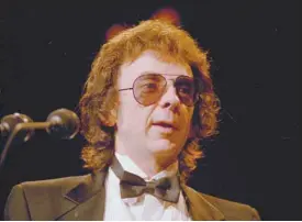  ?? ARCHIVES ASSOCIATED PRESS ?? L’excentriqu­e producteur musical Phil Spector, en 1989