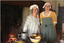  ?? ?? Charter Day at the Daniel Boone Homestead in Exeter Township celebrates Pennsylvan­ia’s 343rd birthday on March 10. Demonstrat­ions include gunsmithin­g, leatherwor­king, hearth cooking, spinning, wool dyeing, and blacksmith­ing.