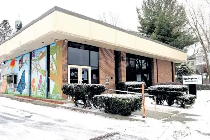  ?? DANIELLE RAY / SENTINEL & ENTERPRISE ?? Restoratio­n Recovery Center on Fairmount Street in Fitchburg will offer space as a warming center and distribute food for the area’s homeless.