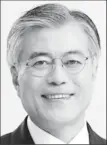  ??  ?? Moon Jae-in