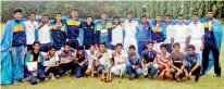  ??  ?? Boys overall champions St. Thomas' College Matale