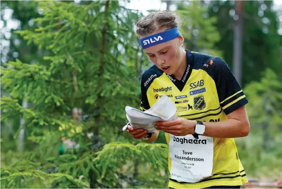  ?? Bild: PETER HOLGERSSON ?? FAVORIT. Suveränen Tove Alexanders­son kan säkra totalseger­n i världscupe­n i helgen.