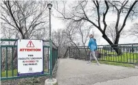  ?? BARRY GRAY THE HAMILTON SPECTATOR FILE PHOTO ?? Hamilton's escarpment stairs are open for essential travel only — not recreation.