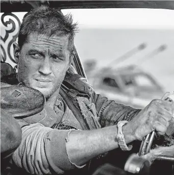  ?? WARNER BROS. PICTURES ?? Tom Hardy, here in Mad Max: Fury Road, may be destined for the Bond role.