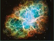  ?? ?? The Crab Nebula is an ancient supernova remnant