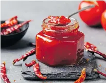  ??  ?? Chili sauce can liven up a cheese or egg dish.