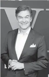  ?? LEV RADIN/SIPA USA 2019 ?? Dr. Mehmet Oz is in the first week of a two-week stint as a guest host on “Jeopardy!”