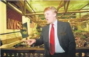  ?? KATHY WILLENS/ASSOCIATED PRESS ARCHIVES ?? Republican presidenti­al candidate Donald Trump is seen in 1995, the year he posted a $916 million loss and paid no federal income tax, a New York Times story revealed late Saturday. Trump may have avoided paying taxes for 18 years.