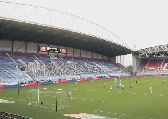  ??  ?? Wigan Athletic’s DW Stadium.