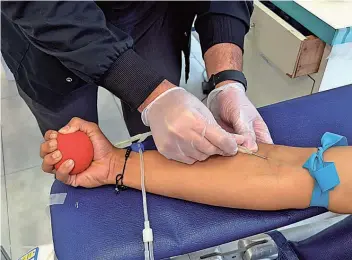  ?? Archivo / El Siglo ?? Se hizo un llamado a la ciudadanía para que acudan a donar sangre.