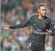  ?? FRANCK FIFE, AFP/GETTY IMAGES ?? Paris St. Germain’s Neymar is off to a fast start.