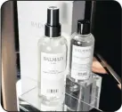  ??  ?? Balmain Hair Couture products are suitable for all hair types.