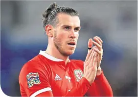  ??  ?? Gareth Bale has dismissed claims he is nursing several injuries