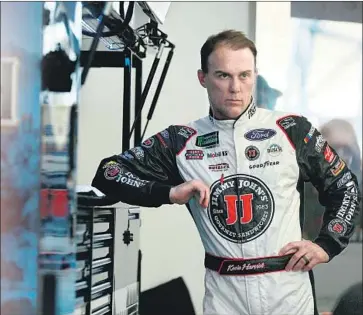  ?? Sarah Crabill Getty Images ?? KEVIN HARVICK, 42, has won two consecutiv­e races heading into the weekend at Phoenix, where the driver has five victories in nine races since November 2013 and has finished no worse than sixth.