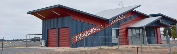  ??  ?? The Yarrawonga Aerodrome will see its second major upgrade after receiving Federal Government funding.