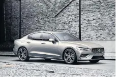  ??  ?? Left: The S60 has a more athletic look than other models on the same Volvo platform. Below left: The Polestar Engineered version promises 305kW. The interior, below, has the same family look as other Volvo models with elegance, luxury and technology.