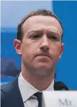  ??  ?? Mark Zuckerberg