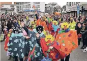  ?? RP-FOTO/ARCHIV: STE-
PHAN KÖHLEN ?? Der Zugweg für den närrischen Lindwurm 2019 in Mettmann steht bereits fest.