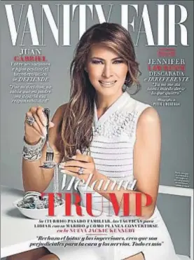  ?? TWITTER ?? Portada del número de febrero de la edición mexicana de Vanity Fair