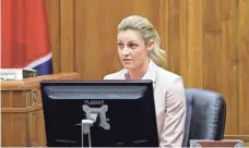  ?? MARK HUMPHREY, AP ?? Defense attorneys cross-examined Erin Andrews on Tuesday.