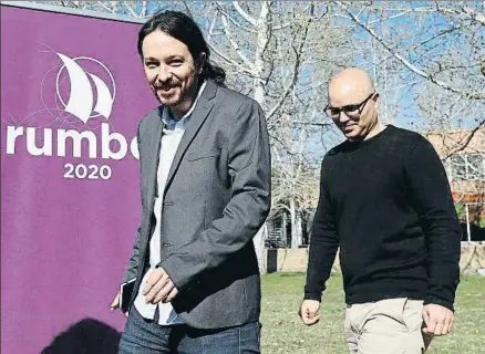  ?? EMILIO NARANJO / EFE ?? El secretario general de Podemos, Pablo Iglesias