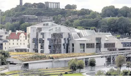  ?? Pic Reuters ?? CONTROVERS­IAL The estimate for the Holyrood building was £40million but it cost £414million