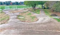  ?? FOTO: STADT ?? Ein neues Fahrgefühl werden die Biker schon bald im umgestalte­ten Dirtpark erleben können.