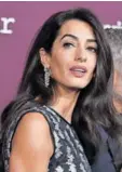  ?? AP/LAPRESSE ?? Amal Clooney.