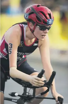  ??  ?? Lauren Steadman won a World Paratriath­lon event in Scotland.