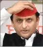  ??  ?? Akhilesh Yadav