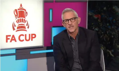  ?? ?? Match of the Day host Gary Lineker taken off air after he publicly criticised the government’s immigratio­n plans. Many of his BBC colleagues also stepped down in solidarity. Photograph: BBC