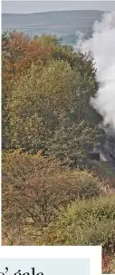  ?? EDDIE BOBROWSKI ?? During its recent visit to the East Lancashire Railway, Flying Scotsman is at Ewood Bridge with the 11am train from Bury on October 14.