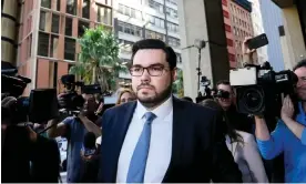  ?? Photograph: Bianca de Marchi/ AAP ?? Justice Michael Lee has found that on the balance of probabilit­ies Bruce Lehrmann (pictured) raped Brittany Higgins in Parliament House in 2019.