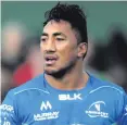  ??  ?? Step up: Bundee Aki qualifies through the residency rules