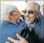  ?? Picture: KIM LUDBROOK ?? CALLED IN: Former SARS deputy commission­er Ivan Pillay, right, at the Hawks offices