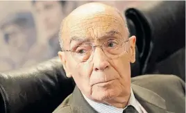  ?? REUTER ?? Saramago. Un escritor intenso y comprometi­do.