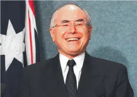  ?? ?? Prime minister John Howard was probably the nation’s last transforma­tional leader, Joe Hildebrand says.