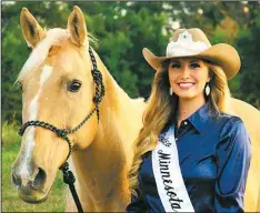  ?? Klosterman. ?? ABOVE: Kendra Klosterman is the 2022 NDWS Rodeo Queen and now holds the title of 2023 Miss Rodeo Minnesota. She, along with twenty other rodeo royalty, will be on hand at the 86th annual NDWS.