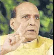  ??  ?? Rajnath Singh