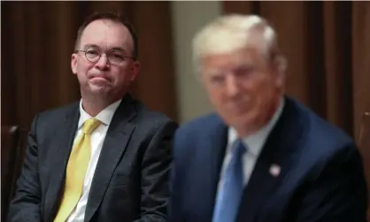  ??  ?? The CFPB has long been criticized by Donald Trump, his fellow Republican­s and business groups. In 2017, Trump appointed CFPB critic Mick Mulvaney to oversee the agency. Photograph: Jonathan Ernst/Reuters