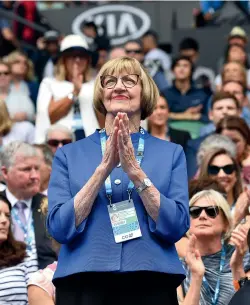  ?? GETTY IMAGES ?? Margaret Court’s incendiary views have seen her career largely airbrushed from history by Tennis Australia.