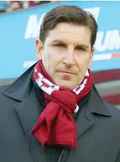  ??  ?? Alberto Colombo, 41 anni, allenatore della Reggiana