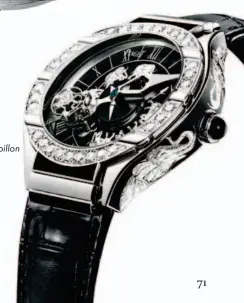  ??  ?? Piaget Polo Tourbillon Relatif Elephants