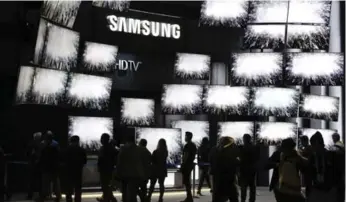  ?? JAE C. HONG/THE ASSOCIATED PRESS FILE PHOTO ?? In 2015, Samsung warned smart TVs could capture conversati­ons, which could then be passed onto third parties.